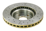 1990-1999 Subaru Legacy & More | DBA Street Series Gold Cross-Drilled/Slotted Brake Rotor [Front] | DBA642X