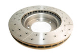 1989-1992 Toyota Land Cruiser | DBA Street Series Gold Cross-Drilled/Slotted Brake Rotor [Front] | DBA790X