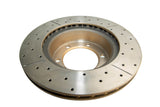 1998-2002 Toyota 4Runner & More | DBA Street Series Gold Cross-Drilled/Slotted Brake Rotor [Front] | DBA792X
