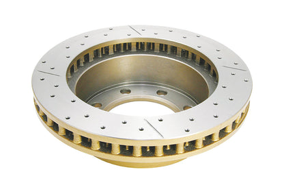 1999-2004 Ford F-250 Super Duty & More | DBA Street Series Gold Cross-Drilled/Slotted Brake Rotor [Rear | Front] | DBA798X