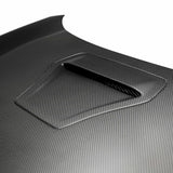 Seibon HD17HDCVR-OE-DRY OE-style Dry Carbon hood for 2017-2020 Honda Civic Type R *All Dry Carbon Products are Matte Finish