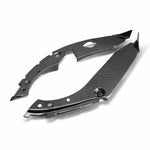 Seibon IWT17HDCVR Carbon fiber under hood inner wing trim for 2017-2020 Honda Civic Type R