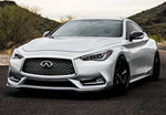 2017-2022 Infiniti Q60 3.0t STILLEN Front Splitter - KB11230