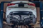 2014-2015 Infiniti Q50 Grip Exhaust System w/ Polished Tips - SM1106-0107G