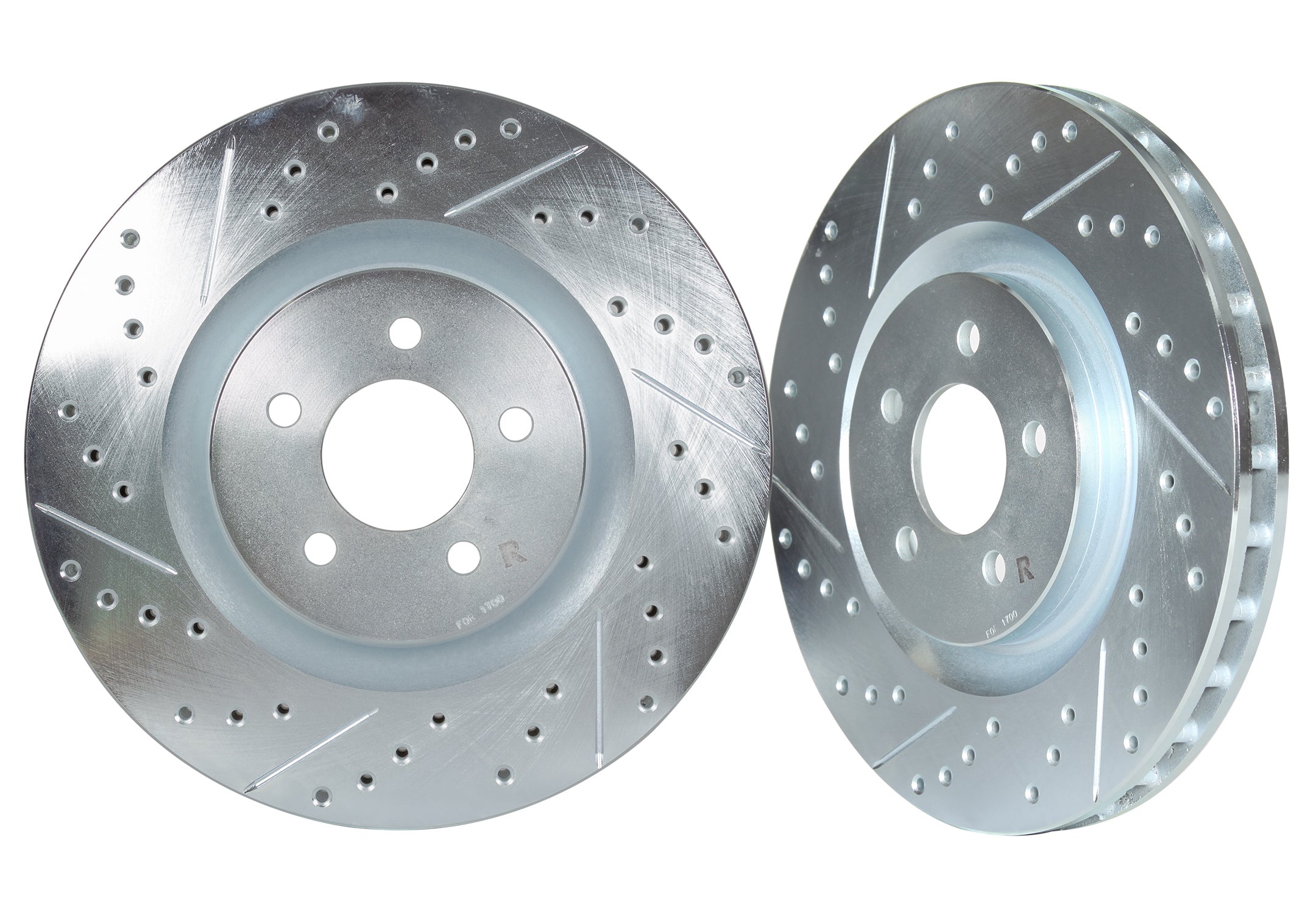 1989-1996 Nissan 300ZX [Z32] Turbo Cross Drilled & Slotted 1-Piece Sport  Rotors (Set of 4) - NIS91001