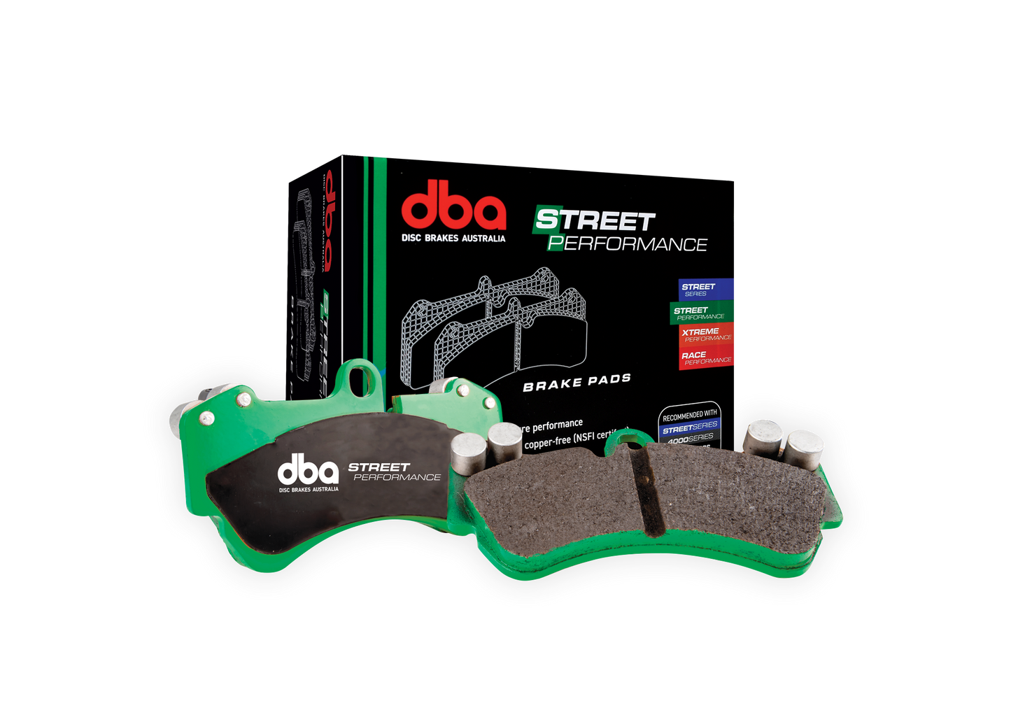 2002-2011 Nissan Altima & More | DBA SP Street Series Brake Pads [Rear] | DB1509SP