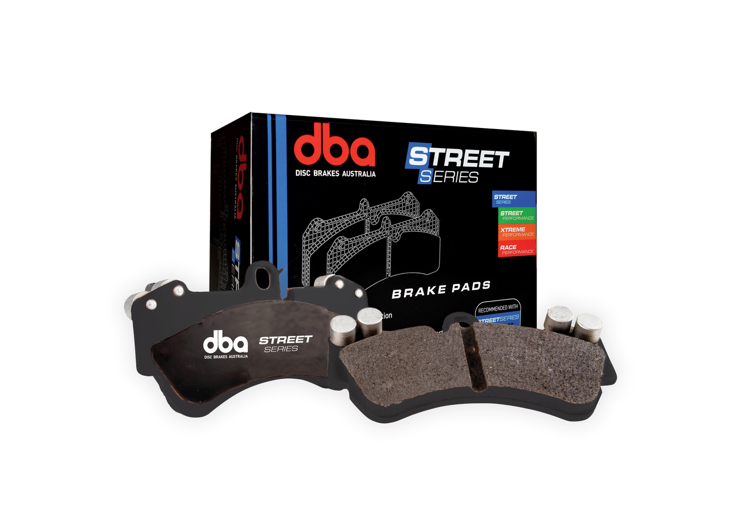 1999-2009 Ford F-250 Super Duty & More | DBA SS Street Series Brake Pads [Front] | DB1731SS