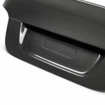 Seibon TL0407BMWE60-C CSL-style carbon fiber trunk lid for 2004-2010 BMW E60 (U.S. Plates)