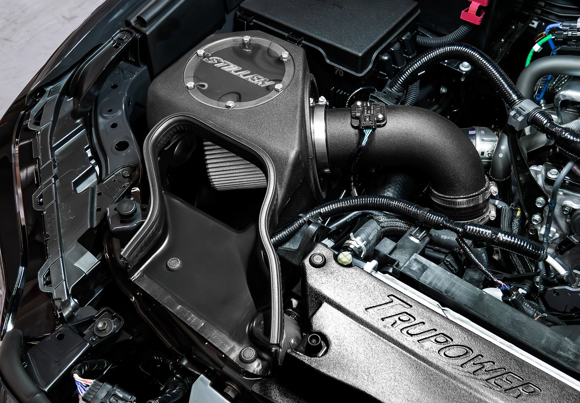2024+ Toyota Tacoma Trupower by STILLEN Cold Air Intake with STILLEN Scoop Dry Filter - TP403216