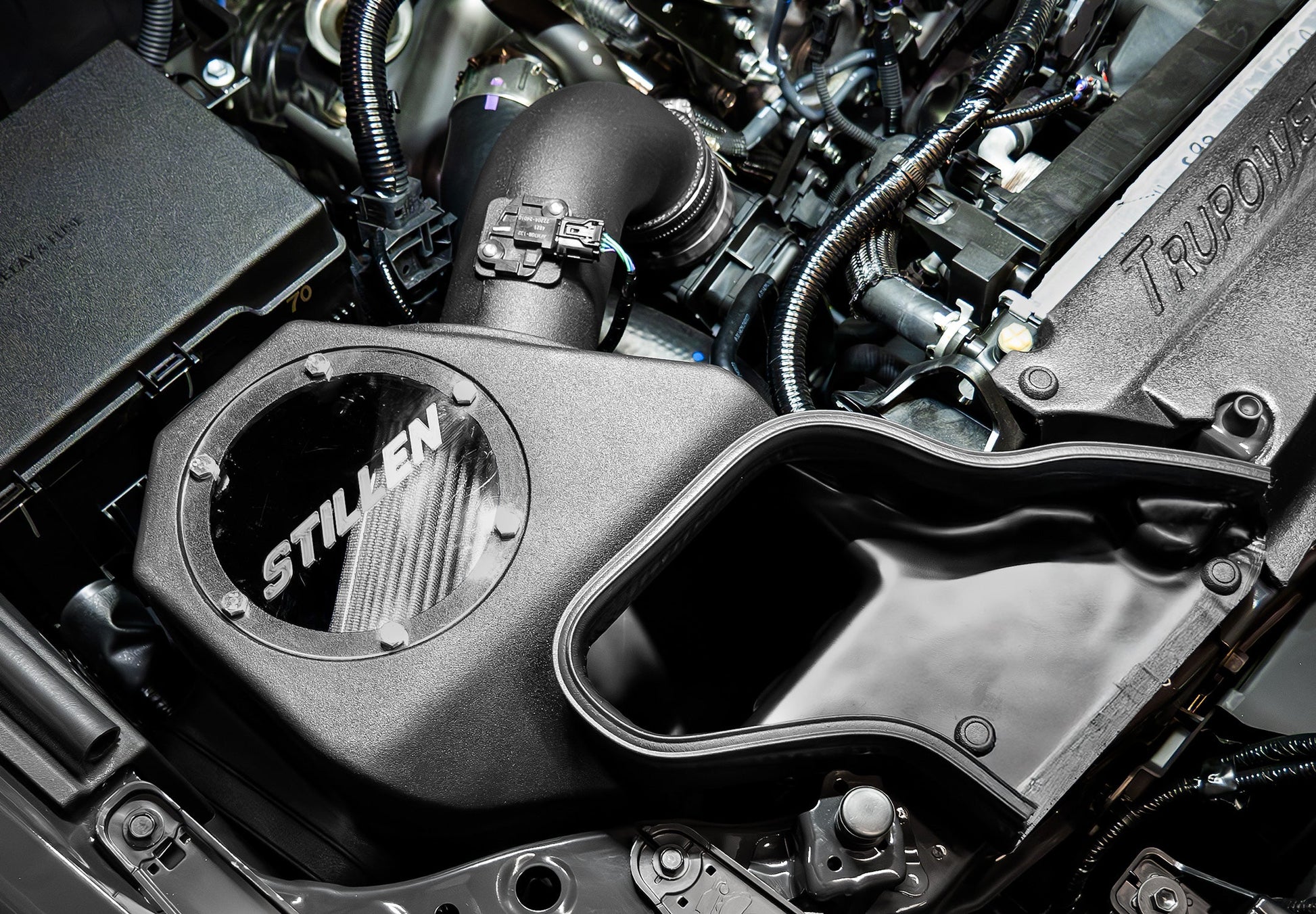 2024+ Toyota Tacoma Trupower by STILLEN Cold Air Intake with STILLEN Scoop Dry Filter - TP403216