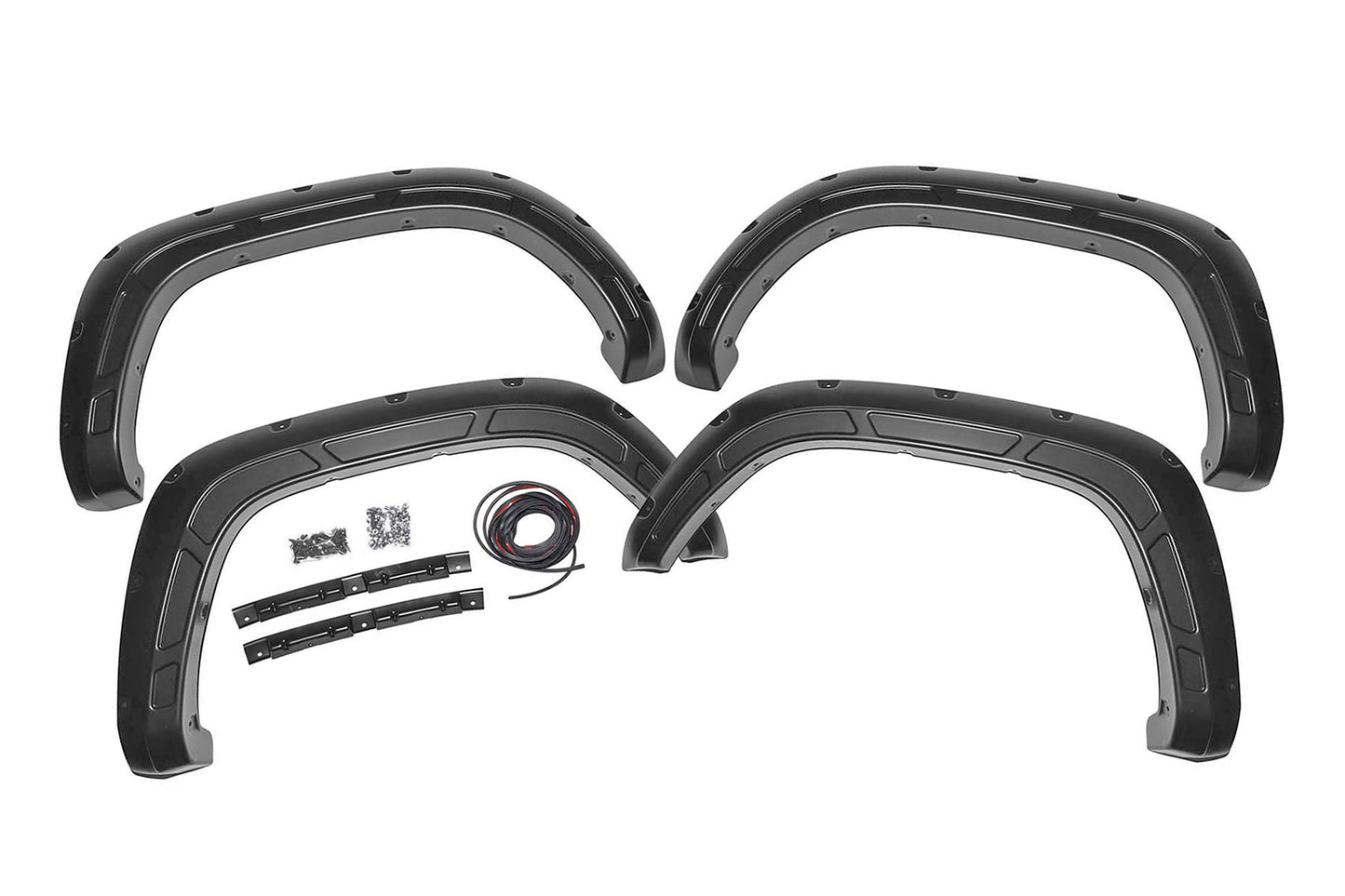 Defender Pocket Fender Flare | Toyota Tacoma 2WD/4WD | 2016-2022 | Rough Country | A-T11621