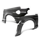 2017-2023 Ford Mustang JTP 10-Piece Carbon Fiber Wide Fenders & Wide Quarters  - Anderson Composites - AC-18MUWBC