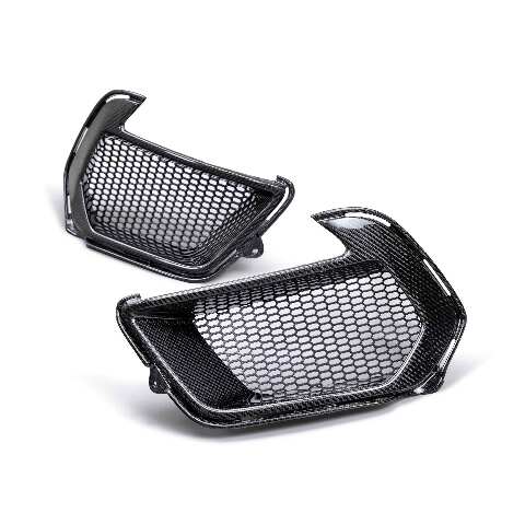 2021-2023 Ford Mustang Mach 1 Carbon Fiber Air Duct Bezels  - Anderson Composites - AC-ADB21FDMUM1