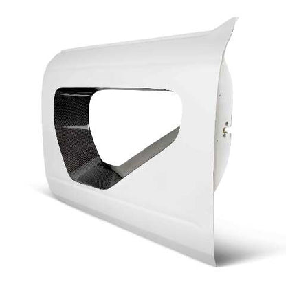 2021-2024 Ford Bronco 2DR Fiberglass Halo Doors With Carbon Fiber Inserts  - Anderson Composites - AC-DD21FDBR2D-HA-PC