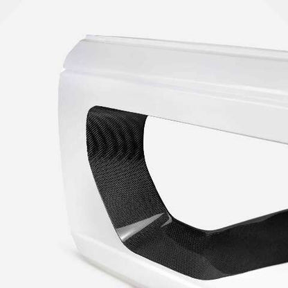 2021-2024 Ford Bronco 2DR Fiberglass Halo Doors With Carbon Fiber Inserts  - Anderson Composites - AC-DD21FDBR2D-HA-PC