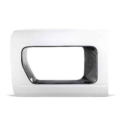 2021-2024 Ford Bronco 4DR Fiberglass Front Halo Doors With Carbon Fiber Inserts  - Anderson Composites - AC-DD21FDBR4D-HA-F-PC