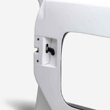 2021-2024 Ford Bronco 4DR Fiberglass Front Halo Doors With Carbon Fiber Inserts  - Anderson Composites - AC-DD21FDBR4D-HA-F-PC