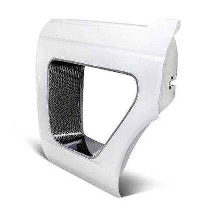 2021-2024 Ford Bronco 4DR Fiberglass Rear Halo Doors With Carbon Fiber Inserts  - Anderson Composites - AC-DD21FDBR4D-HA-R-PC