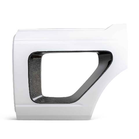2021-2024 Ford Bronco 4DR Fiberglass Rear Halo Doors With Carbon Fiber Inserts  - Anderson Composites - AC-DD21FDBR4D-HA-R-PC