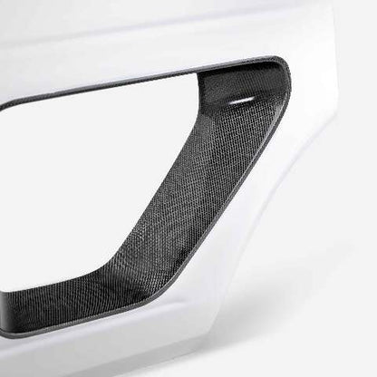 2021-2024 Ford Bronco 4DR Fiberglass Rear Halo Doors With Carbon Fiber Inserts  - Anderson Composites - AC-DD21FDBR4D-HA-R-PC