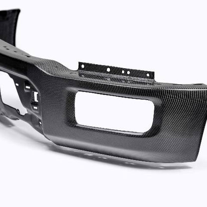 2024 Ford F-150 XL Carbon Fiber Front Bumper  - Anderson Composites - AC-FB24FDF150