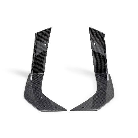 2024 Ford Mustang Type-GT5 Carbon Fiber Front Splitter Wickers  - Anderson Composites - AC-FBC24FDMU-GT5