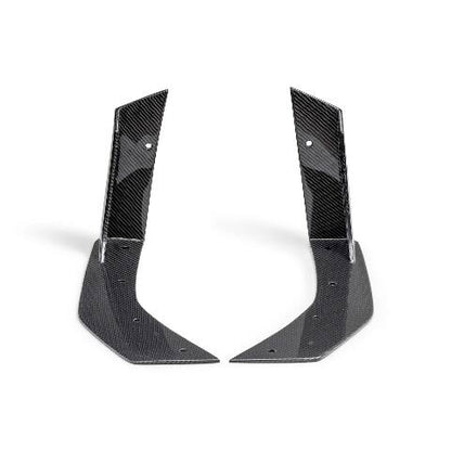 2024 Ford Mustang Type-GT5 Carbon Fiber Front Splitter Wickers  - Anderson Composites - AC-FBC24FDMU-GT5