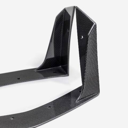 2024 Ford Mustang Type-GT5 Carbon Fiber Front Splitter Wickers  - Anderson Composites - AC-FBC24FDMU-GT5