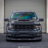 2021-2024 Ford F-150 XL Type-OE Carbon Fiber Hood Vent  - Anderson Composites - AC-FD21FDF150