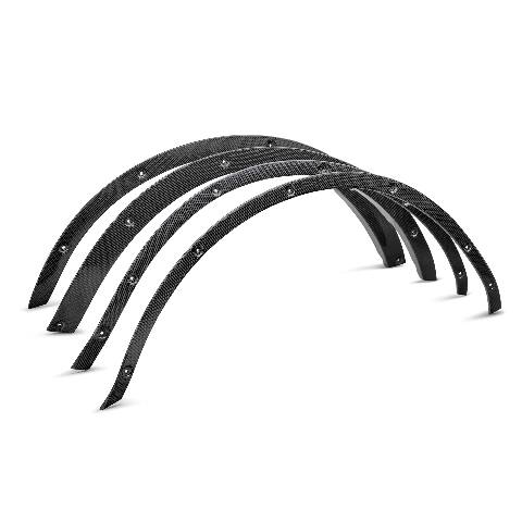 2021-2024 Ford Bronco 2DR Carbon Fiber Fender Flare Delete Kit  - Anderson Composites - AC-FDL21FDBR2D