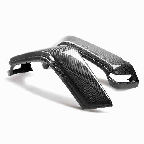 2019-2024 Jeep Wrangler (JL)  Carbon Fiber Front Fender Flares  - Anderson Composites - AC-FLR18JPJL-F