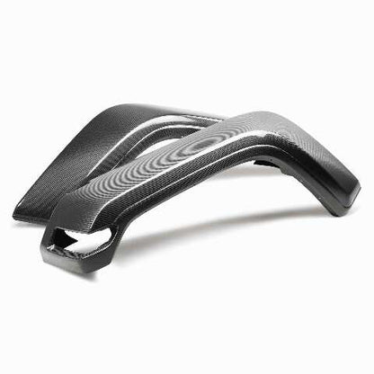 2019-2024 Jeep Wrangler (JL)  Carbon Fiber Front Fender Flares  - Anderson Composites - AC-FLR18JPJL-F