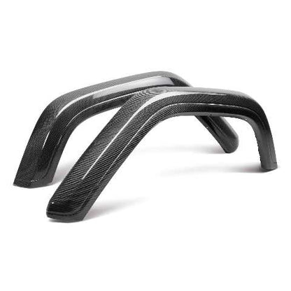 2019-2024 Jeep Wrangler (JL) Carbon Fiber Rear Fender Flares  - Anderson Composites - AC-FLR18JPJL-R