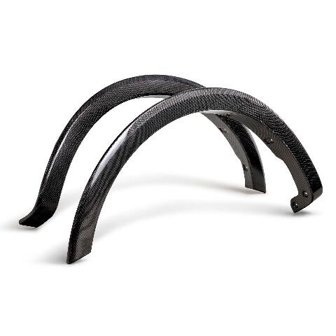 2021-2024 Ford F-150 XL Type-AO Carbon Fiber Front Fender Flares  - Anderson Composites - AC-FLR21FDF150-F-AO