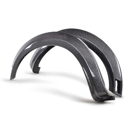 2021-2024 Ford F-150 Raptor Carbon Fiber Front Fender Flares  - Anderson Composites - AC-FLR21FDRA-F