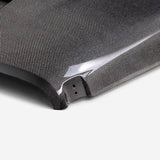 2018-2024 Jeep Wrangler (JL) Style-MO Carbon Fiber Hood  - Anderson Composites - AC-HD18JPJL-MO