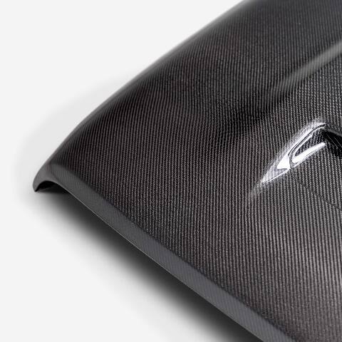 2018-2024 Jeep Wrangler (JL) Style-MO Carbon Fiber Hood  - Anderson Composites - AC-HD18JPJL-MO