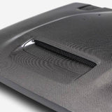 2018-2024 Jeep Wrangler (JL) Style-MO Carbon Fiber Hood  - Anderson Composites - AC-HD18JPJL-MO