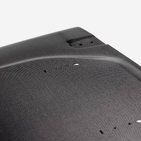 2018-2024 Jeep Wrangler (JL) Style-MO Carbon Fiber Hood  - Anderson Composites - AC-HD18JPJL-MO