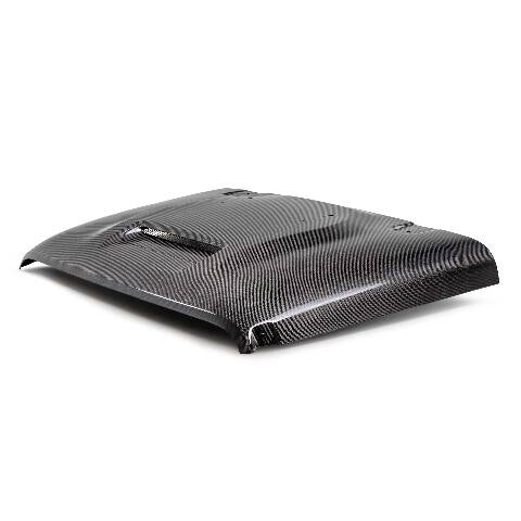 2018-2024 Jeep Wrangler (JL) Style-MO Carbon Fiber Hood  - Anderson Composites - AC-HD18JPJL-MO