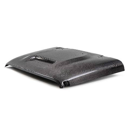2018-2024 Jeep Wrangler (JL) Style-MO Carbon Fiber Hood  - Anderson Composites - AC-HD18JPJL-MO