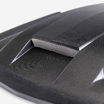 2020-2024 Chevrolet Silverado 1500 Type-CP Carbon Fiber Hood  - Anderson Composites - AC-HD20CHSV-CP
