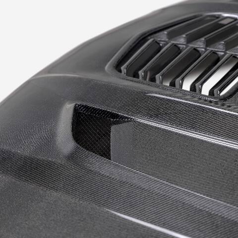 2020-2024 Chevrolet Silverado 1500 Type-T2 Carbon Fiber Hood  - Anderson Composites - AC-HD20CHSV-T2