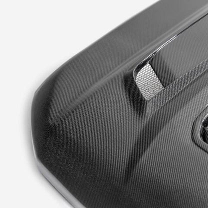 2020-2024 Chevrolet Silverado 1500 Type-T2 Carbon Fiber Hood  - Anderson Composites - AC-HD20CHSV-T2