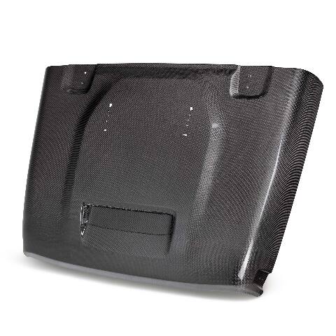 2020-2024 Jeep Gladiator Mojave Type-MO Carbon Fiber Hood  - Anderson Composites - AC-HD20JPJT-MO