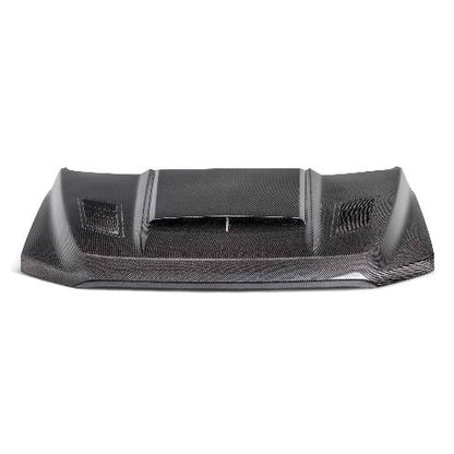 2021-2024 Ford F-150 XL Type-AB Carbon Fiber Hood  - Anderson Composites - AC-HD21FDF150-AB