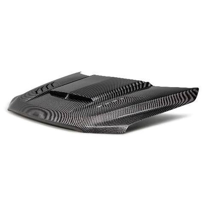 2021-2024 Ford F-150 XL Type-AB Carbon Fiber Hood  - Anderson Composites - AC-HD21FDF150-AB