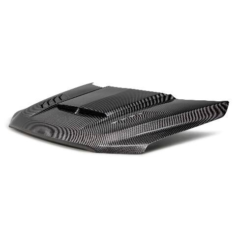 2021-2024 Ford F-150 XL Type-AB Carbon Fiber Hood  - Anderson Composites - AC-HD21FDF150-AB