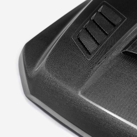 2021-2024 Ford F-150 XL Type-AB Carbon Fiber Hood  - Anderson Composites - AC-HD21FDF150-AB