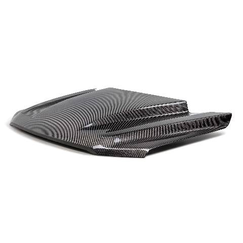 2021-2024 Ford F-150 XL Type-CJ Carbon Fiber Hood  - Anderson Composites - AC-HD21FDF150-CJ